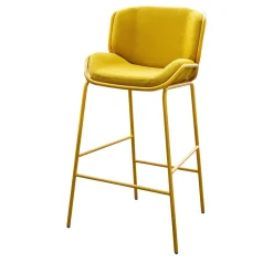 Sgabello Skin Yellow di Giacomo Cattani