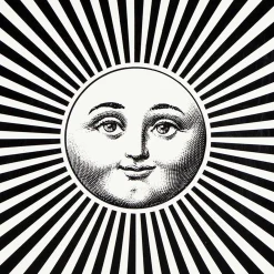 Sgabello Sole Raggiante