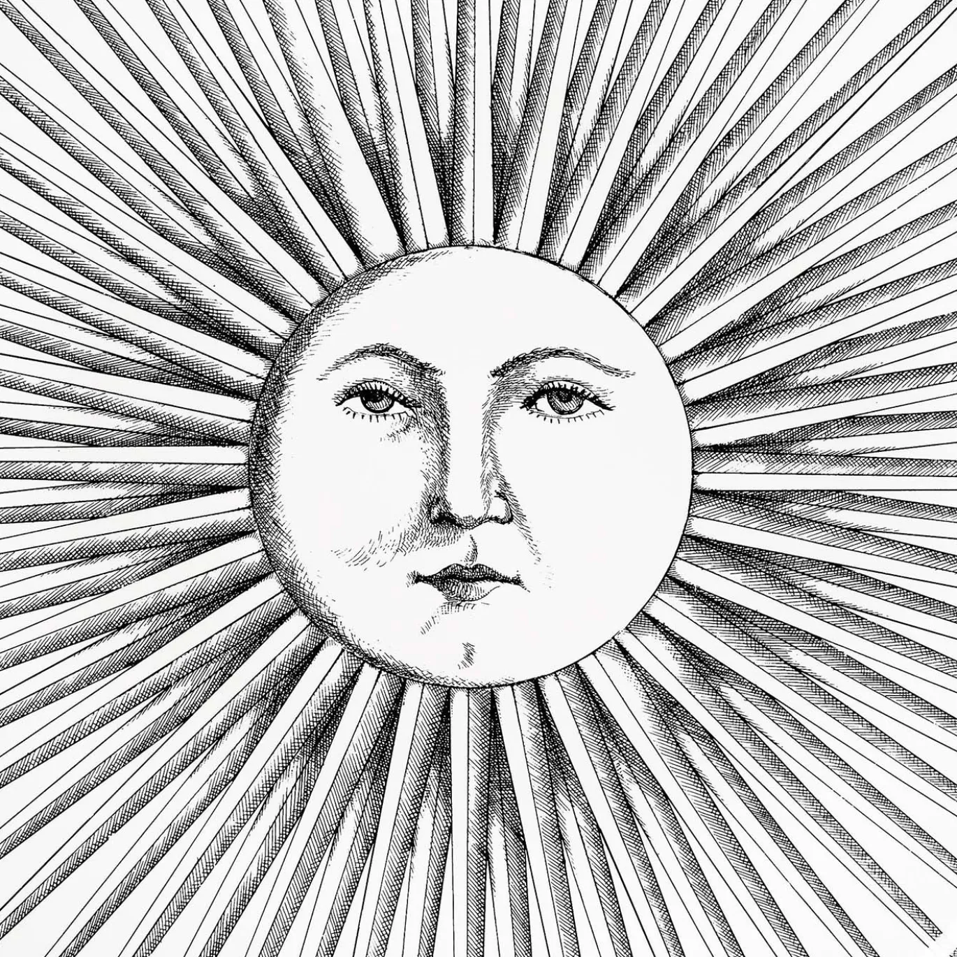Sgabello Sole Splendente