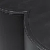 Sgabello Trinity nero