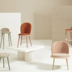 Sgabello Veretta 929 Green di Cristina Celestino