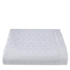 Shangri-La Piquet Copriletto bianco