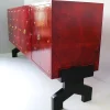 Sideaboard rosso a 4 porte