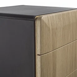 SIR 7 Cassettiera in legno di rovere