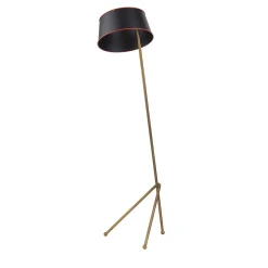 Sottovoce Lampada da terra in ottone nero