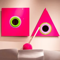 Specchio circolare Nitya di Kumar La Noce