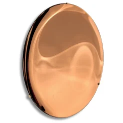Specchio da parete concavo Coppa 110 rosa