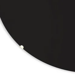 Specchio da parete concavo Coppa 110 Nero