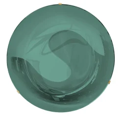 Specchio da parete concavo Coppa 110 Verde