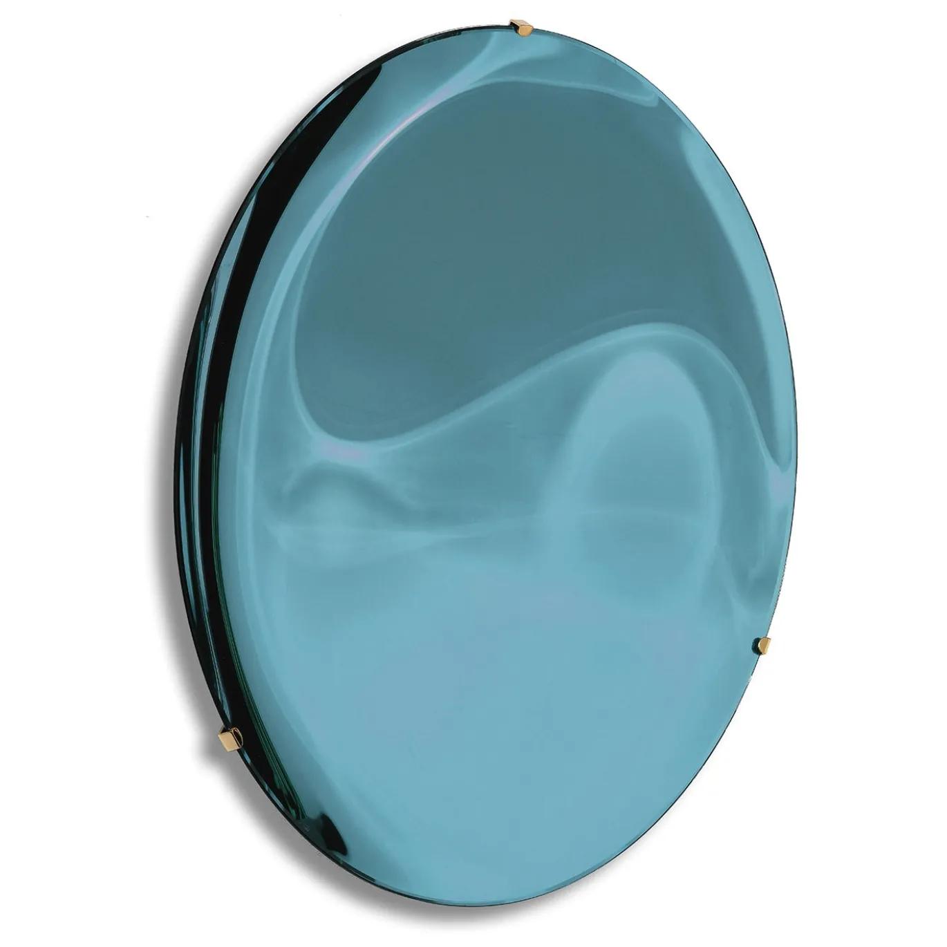 Specchio da parete concavo Coppa 110 Azzurro