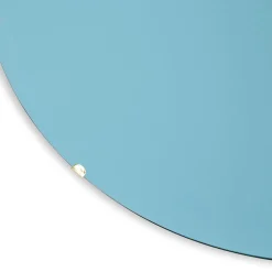 Specchio da parete concavo Coppa 110 Azzurro