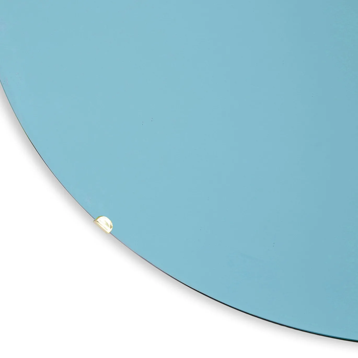 Specchio da parete concavo Coppa 110 Azzurro