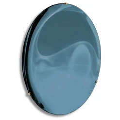 Specchio da parete concavo Coppa 110 Blu Cina
