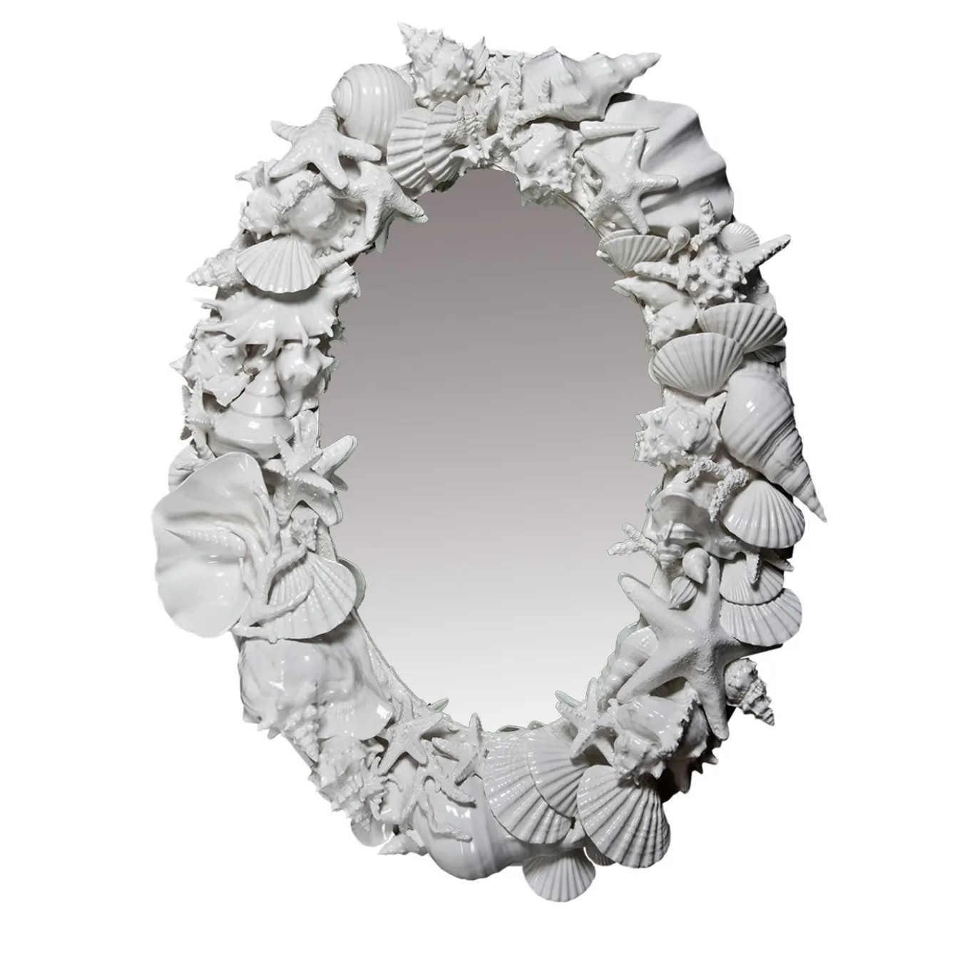 Specchio da parete in ceramica Bahamas