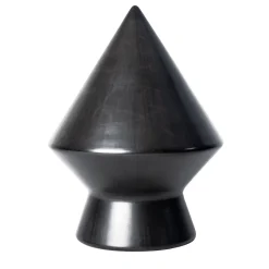 Specchio da tavolo Nero 30 bucchero di Studio Lievito e Maddalena Vantaggi