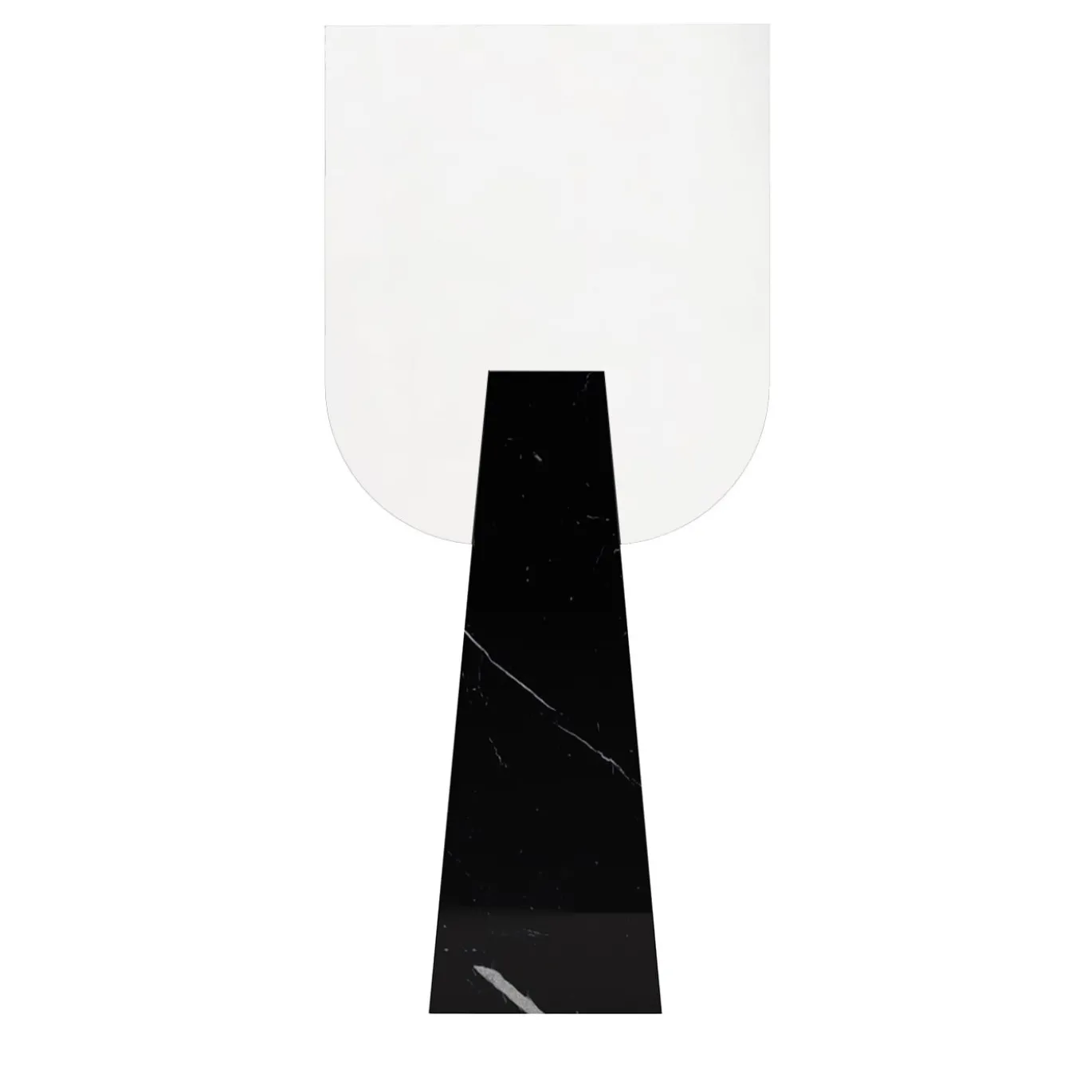 Specchio da tavolo Ophelia Black Marquina