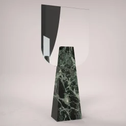 Specchio da tavolo Ophelia Verde Alpi