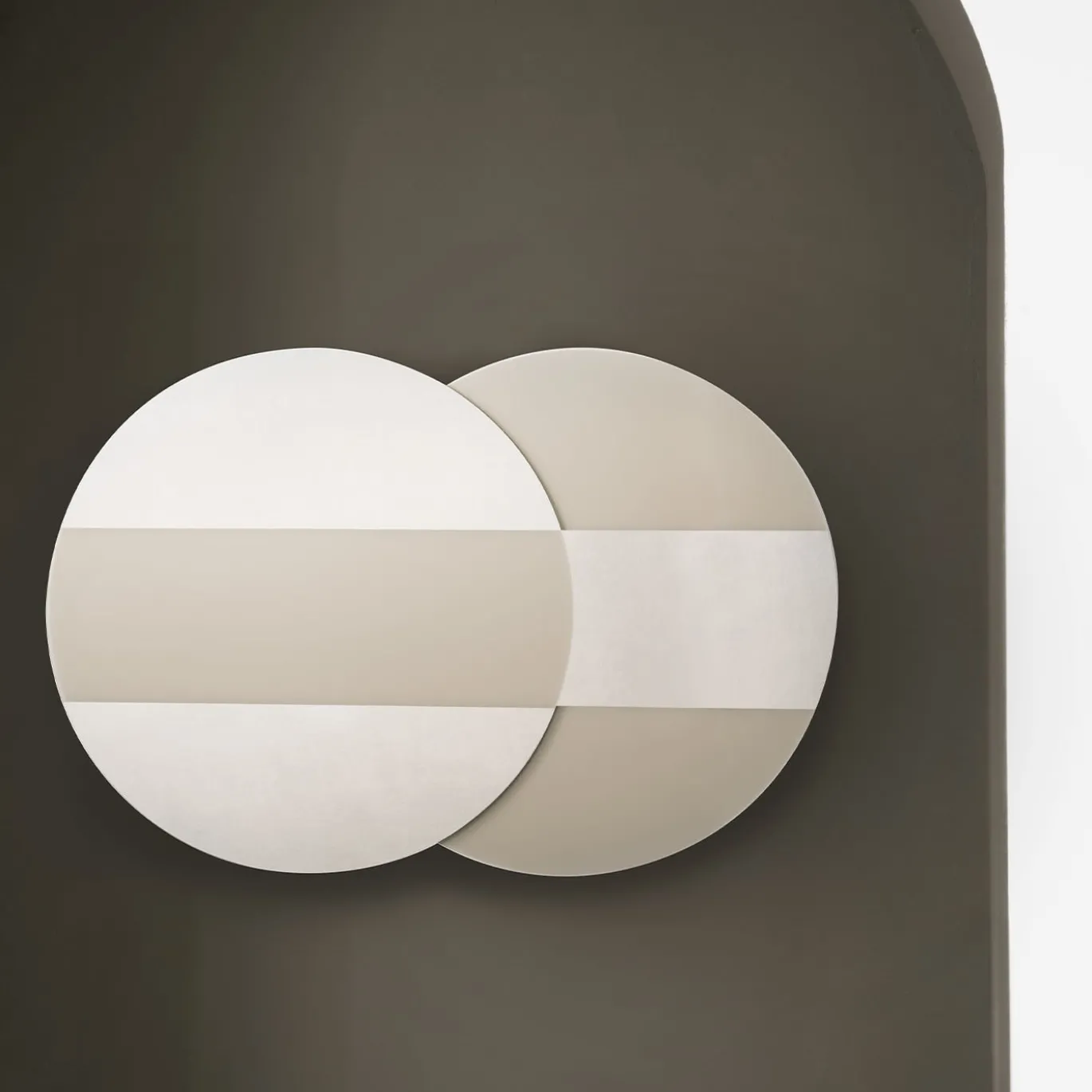 Specchio decorativo da parete Minima Collection Bronze #1