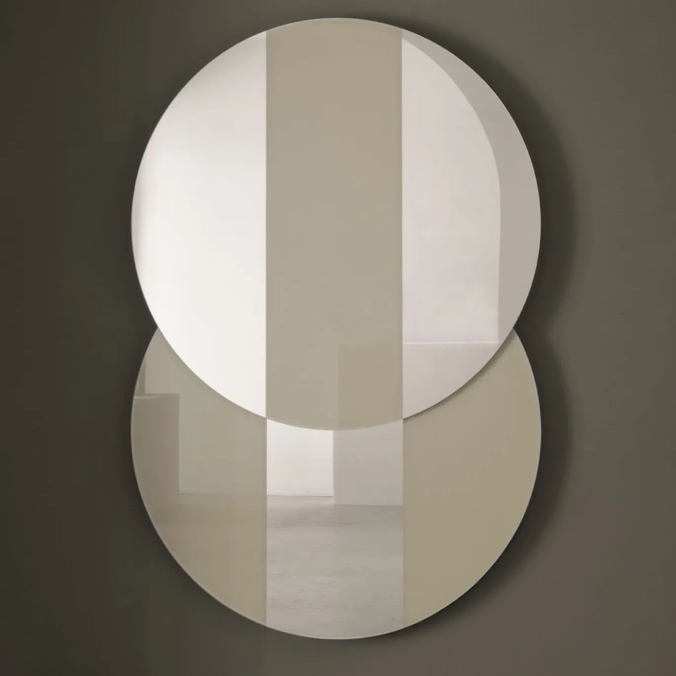 Specchio decorativo da parete Minima Collection Bronze #2