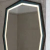 Specchio Esagonale in Ottone Urban