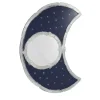 Specchio in vetro di Murano Luna