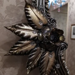 Specchio in vetro di Murano Tiziano