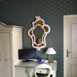 Specchio in vetro di Murano Tiepolo