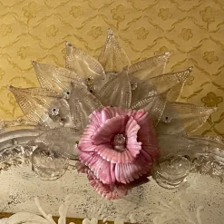 Specchio in vetro di Murano Veronese