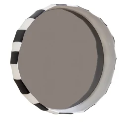 Specchio Ninfea 50 in bianco e nero di Giovanni Botticelli & Paola Paronetto