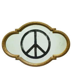 Specchio N.11 Peace Sign Mirror