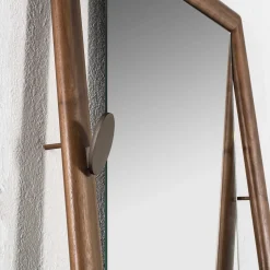 Specchio Oblique Marrone