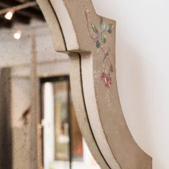 Specchio Positano in Vetro Beige