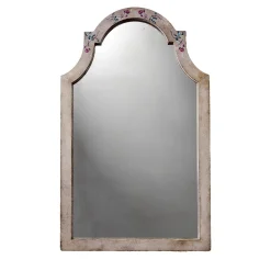 Specchio Positano in Vetro Beige