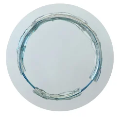 Specchio Rotondo in Cristallo Naias