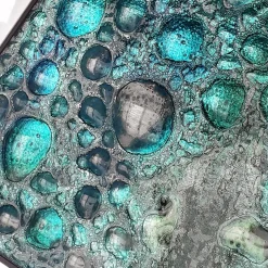 Specchio rotondo Insula Aqvamater di Massimiliano Giordano