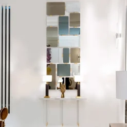 Specchio scultoreo a 8 pezzi