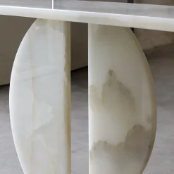 SSC105 Console scultorea in marmo onice