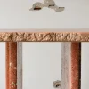 SSC103-2 Consolle in marmo Travertino Rosso