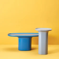 Sune L - Tavolino Laterale Grigio in Ceramica