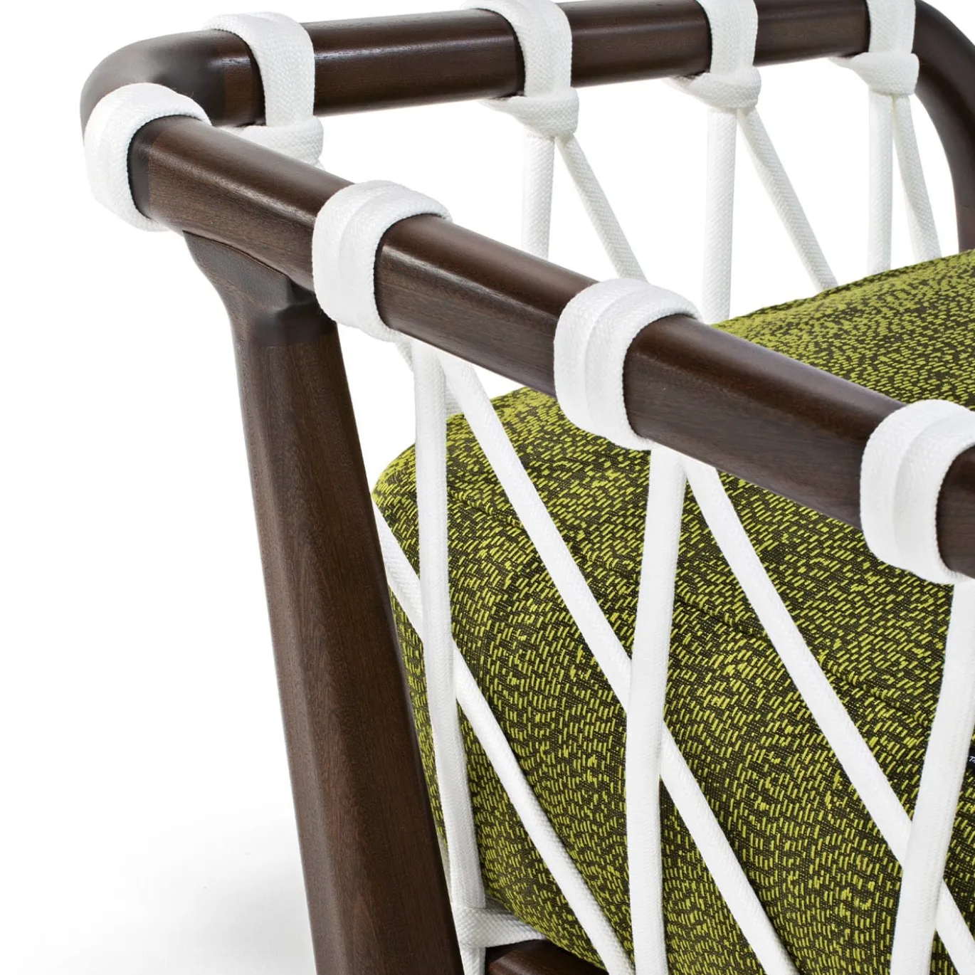 Sunset Basket Grande Barrique + Divano verde di Paola Navone