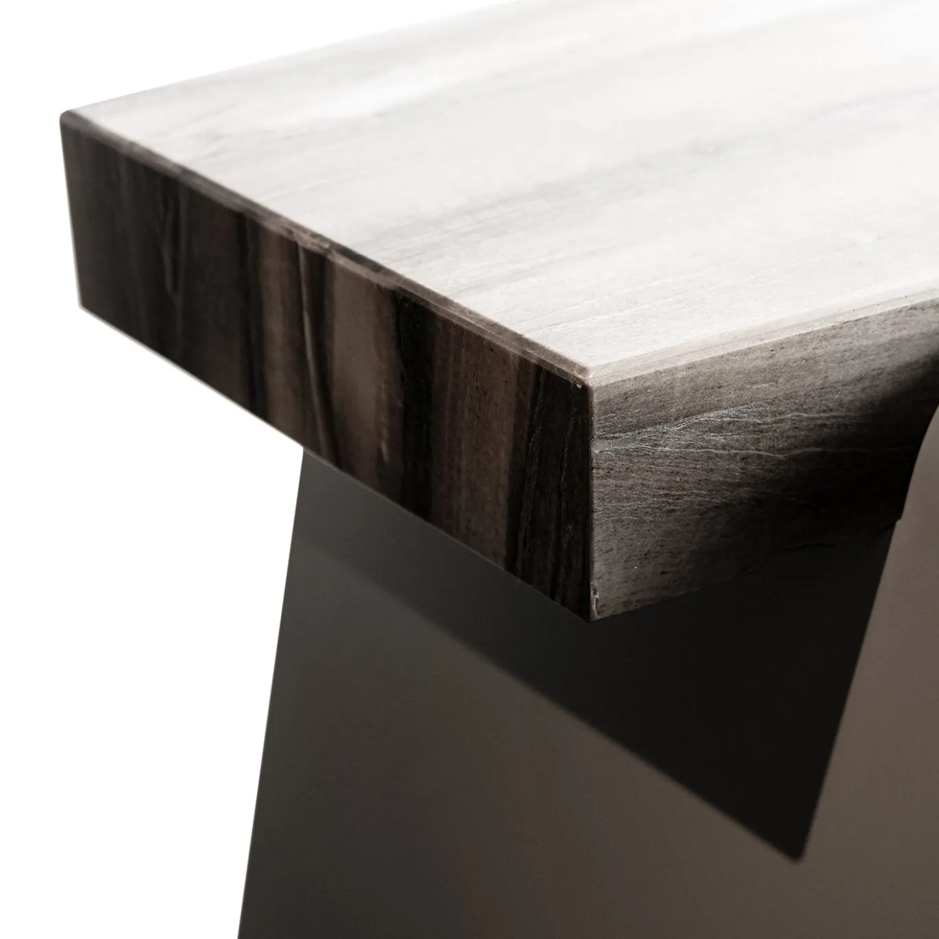 Tabula Rasa N°1 Tavolo in argento di MM Design
