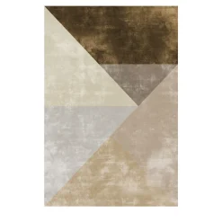 Tappeto Adler Pyramid Rectangular Polychrome di Dainelli Studio