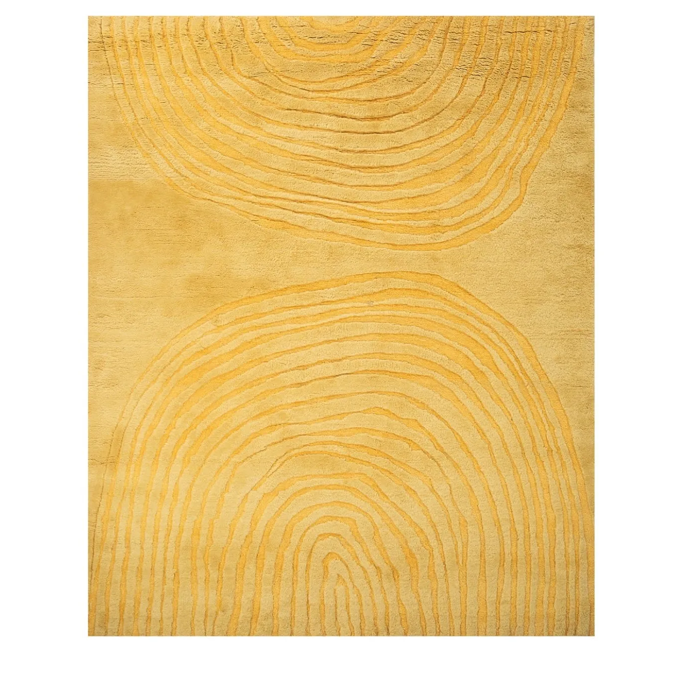 Tappeto Annodato A Mano Aspen Gold Con Motivi Marocchini