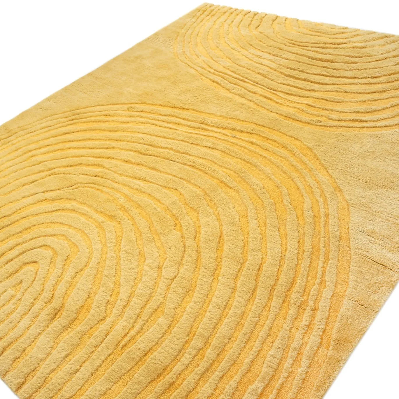 Tappeto Annodato A Mano Aspen Gold Con Motivi Marocchini