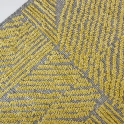 Tappeto ATL 2524 oro e grigio