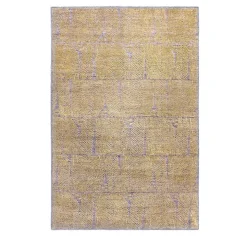 Tappeto ATL 2524 oro e grigio