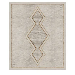 Tappeto Empire in lana e seta artistica Collezione FB