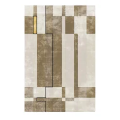 Tappeto Faces Reloaded Tobacco #6 di Dainelli Studio