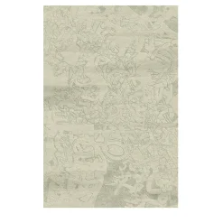 Tappeto Frammenti Beige di Giulio Brambilla