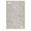 Tappeto Futuro grigio e beige di Vanessa Ordonez